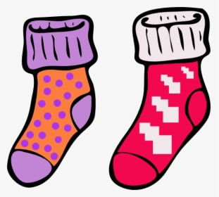 Silly Socks Clipart - Socks Clipart, HD Png Download, Free Download