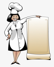 Transparent Female Chef Png - Chef Clip Arts No Background, Png Download, Free Download