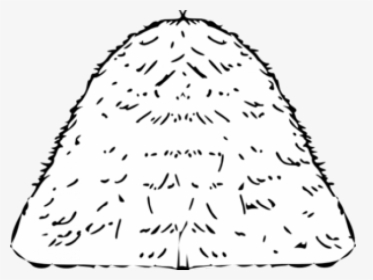 Hay Bale Cliparts Free Download Clip Art - Haystack Black And White, HD Png Download, Free Download