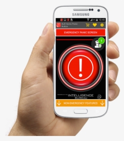 Iphone - Bullhorn Panic Button, HD Png Download, Free Download