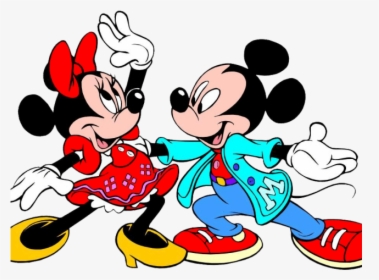 Sock Hop Clipart - Minnie And Mickey Mouse Dancing, HD Png Download, Free Download