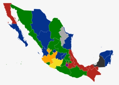 Mexico Country Map Flag, HD Png Download, Free Download