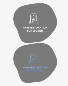 Hair Restoration Services For Women - Label, HD Png Download, Free Download