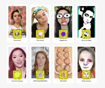 Popular Snapchat Filters 2019, HD Png Download, Free Download