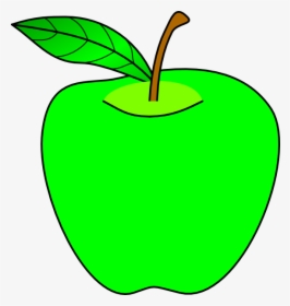 Transparent Teacher Apple Png - Green Apple Clip Art, Png Download, Free Download