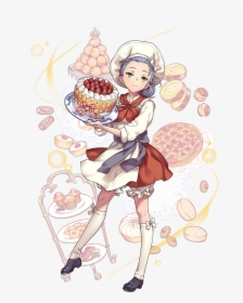 Anime Chefs Girl , Transparent Cartoons - Anime Girl Anime Chef, HD Png Download, Free Download