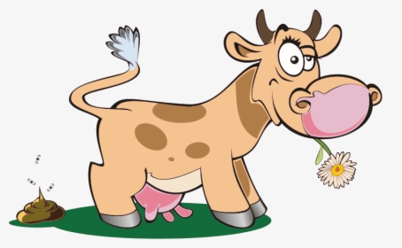 Cow - Cute Animals Animals In Daisies Png, Transparent Png, Free Download