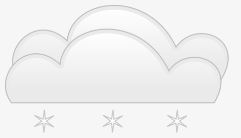 Overcloud Snow Clip Arts - Cartoon Sun And Snow, HD Png Download, Free Download