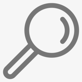 White Magnifying Glass Icon Png -optical Clarity Feature - Icon, Transparent Png, Free Download