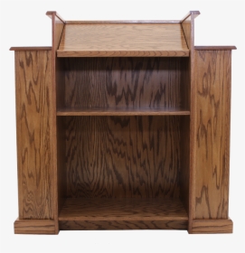 Series 900 Traditional Wood Pulpit - Shelf, HD Png Download, Free Download