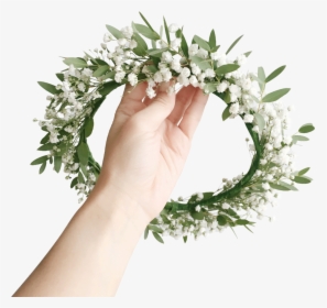 Transparent Floral Crown Png - Hand, Png Download, Free Download