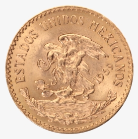 Mexican 20 Peso Front - Coin, HD Png Download, Free Download