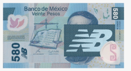 Cash-03 - Mexico 20 Pesos, HD Png Download, Free Download