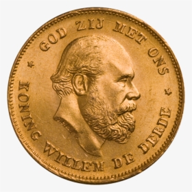 Koning Willem De Derde Gold Coin 1889, HD Png Download, Free Download