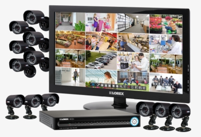 Security Monitor Dvr L23wd885 L1 - Cctv Camera Control Television System, HD Png Download, Free Download