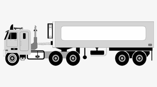 Thumb Image - Big Rig Truck Clip Art, HD Png Download, Free Download