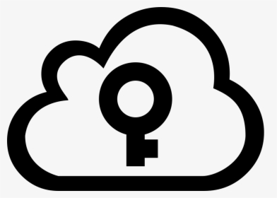 Cloud Encryption - Encryption Icon Png Cloud, Transparent Png, Free Download