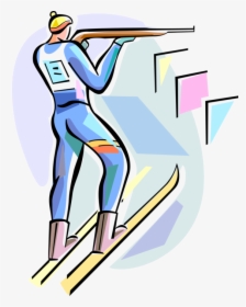 Biathlon Png - Illustration, Transparent Png, Free Download
