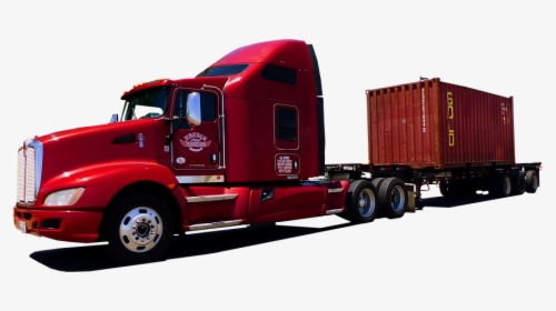 Caminhão, Americano, Veículo, Transporte, Tráfego - Trailer Truck, HD Png Download, Free Download