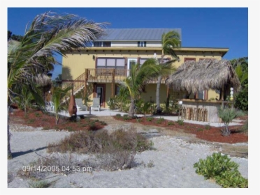 Polynesian Beach House In Sunny Florida On The Gulf - Estate, HD Png Download, Free Download