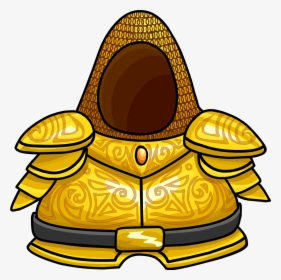 Club Penguin Wiki - Golden Knight Transparent Png, Png Download, Free Download