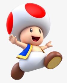 Mario Run Png -super Mario Run - Character Super Mario Toad, Transparent Png, Free Download