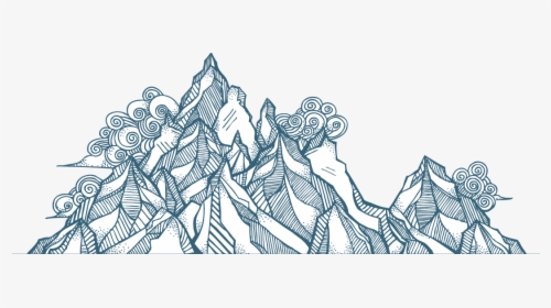 Mountains Png Drawing, Transparent Png, Free Download