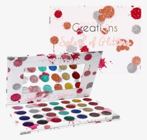 Glitter Palette Beauty Creations Splash Of Glitter, HD Png Download, Free Download