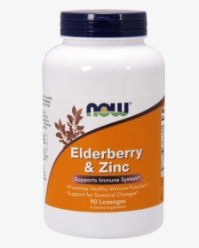 Now Elderberry Zinc Lozenges, HD Png Download, Free Download