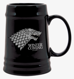 Game Of Thrones Stark Sigil Ceramic Stein - Beer Cup Game Of Thrones, HD Png Download, Free Download
