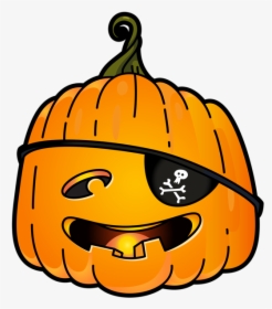 Transparent Pumpkin Head Png - Pumpkin Pirate Png File, Png Download, Free Download