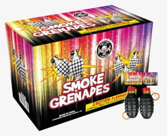 Smoke Grenade Cet85711 - Fireworks Box, HD Png Download, Free Download