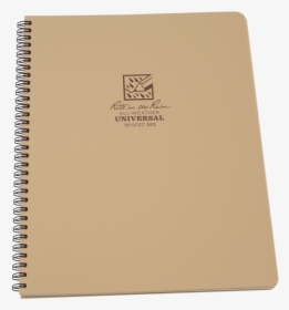 Rite In The Rain Maxi Side Spiral Tan - Maxi Hardcover Notebook, HD Png Download, Free Download