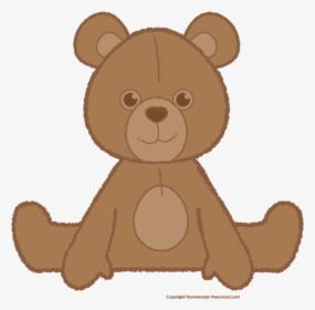 Teddy Bear Clipart Brown - Teddy Bear Clipart, HD Png Download, Free Download