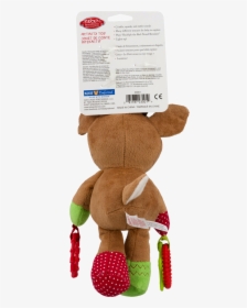 Rudolph The Red Nosed Reindeer Png -teddy Bear, Hd - Stuffed Toy, Transparent Png, Free Download