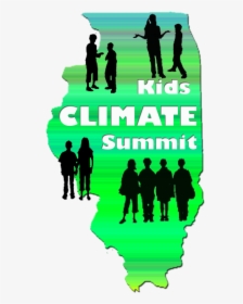Kids Climate Summit Logo - Silhouette, HD Png Download, Free Download