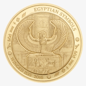 Winged Isis - Egyptian Symbols - 2016 0 - 5 Gram Pure - Central Water Commission Logo, HD Png Download, Free Download