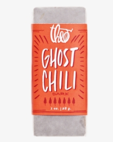 Theo Ghost Chili 70% Dark Chocolate Bar, 1 Oz - Cream Soda, HD Png Download, Free Download