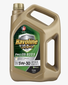 Havoline Prods Fully Synthetic Eco 5 Sae 5w-30 - Havoline Fully Synthetic 0w 20, HD Png Download, Free Download