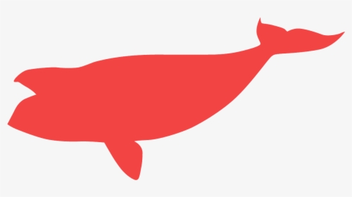 Pink Whale Silhouette, HD Png Download, Free Download