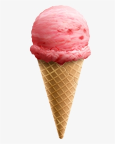 Ice Cream Png Pink - Ice Cream Cone Png, Transparent Png, Free Download