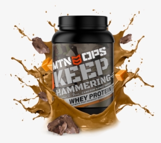 Mtn Ops Cameron Hanes Keep Hammering Whey Protein - Mtn Ops Magnum Whey, HD Png Download, Free Download