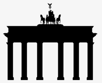Transparent Bridge Silhouette Png - Brandenburg Gate, Png Download, Free Download