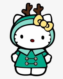 Transparent Kitty Face Png - Hello Kitty In Christmas, Png Download, Free Download