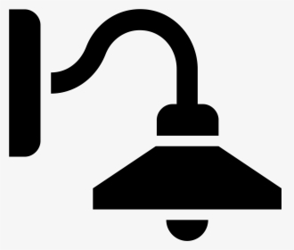 Svg Black And White Lights Icon - Light Fixture Icon, HD Png Download, Free Download