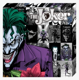 Dc Comics, Metallic Canvas , "joker - Joker Comic, HD Png Download, Free Download