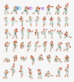 Street Fighter Sprite Animation, HD Png Download, Free Download