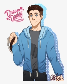 H2o Delirious Dream Daddy , Png Download - Dream Daddy And Mini Ladd, Transparent Png, Free Download
