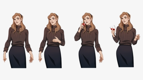 Girl , Png Download - Dream Daddy Mary Sprites, Transparent Png, Free Download