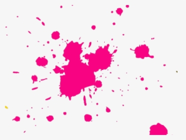 Transparent Splatter Clipart - Pink Paint Splatter Png, Png Download, Free Download